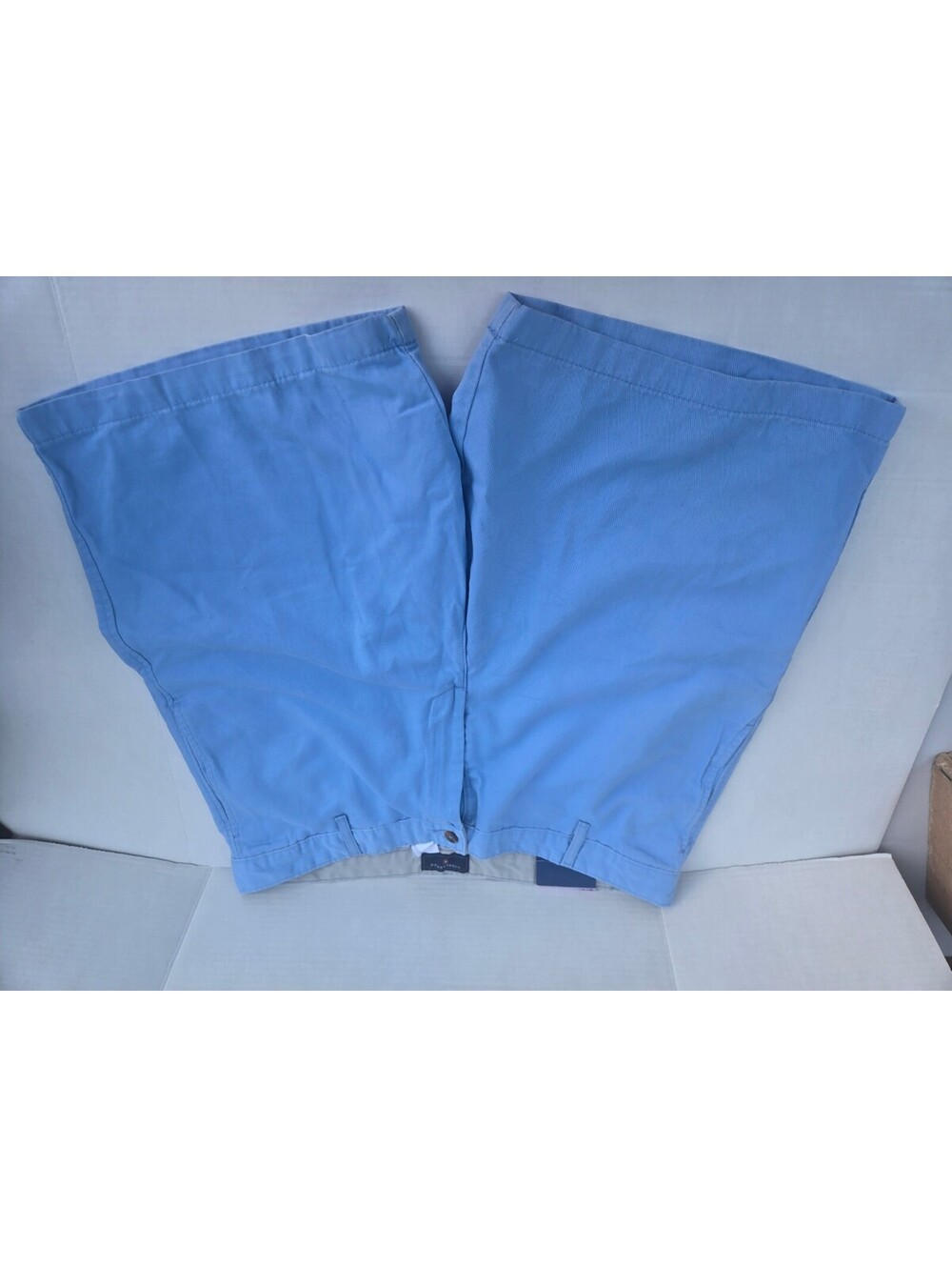 Saddlebred Men's Blue Chino Shorts Size 38 Waist 9 Length Cotton Blend